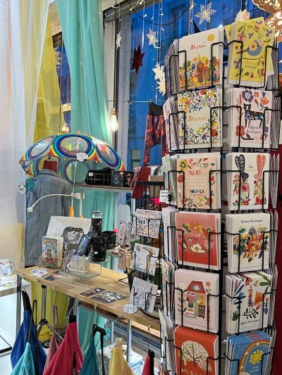 Créations et accessoires du Panda Volant, atelier de couture rue des Hauts-Pavés