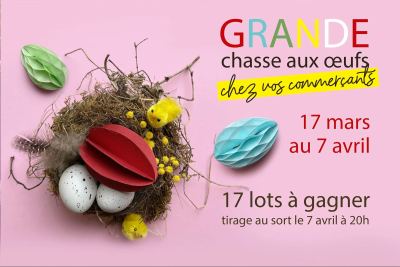Grande chasse aux œufs dans votre quartier Hauts-Pavés