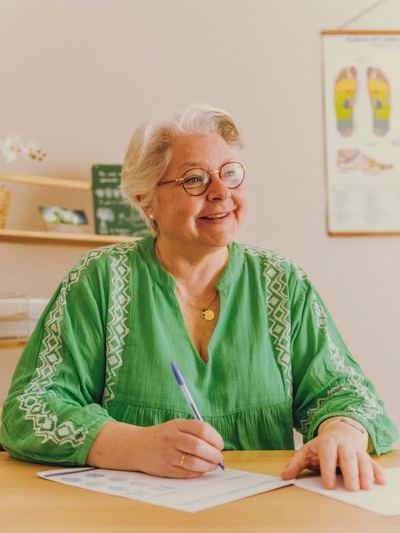 Stéphanie de Grandmaison, réflexologue aux Hauts-Pavés