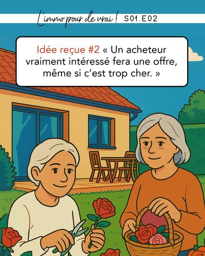 Idée reçue #2&nbsp;: un acheteur intéressé fera une offre même si c'est trop cher